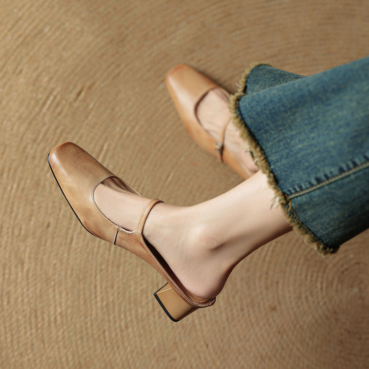 Mule in Pelle Meyra