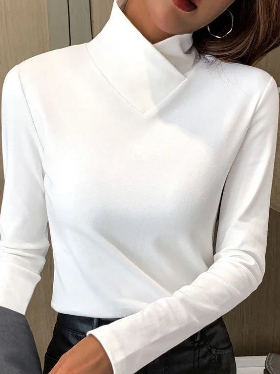 Harper™ - Maglione elegante con colletto alto morbido