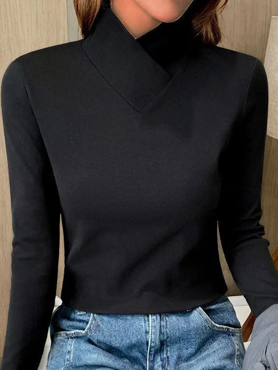 Harper™ - Maglione elegante con colletto alto morbido