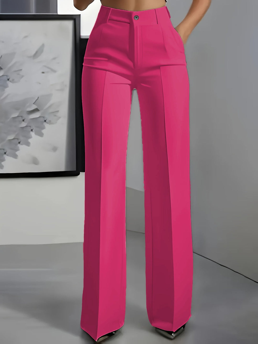 Windelle | Pantaloni Eleganti a Vita Alta