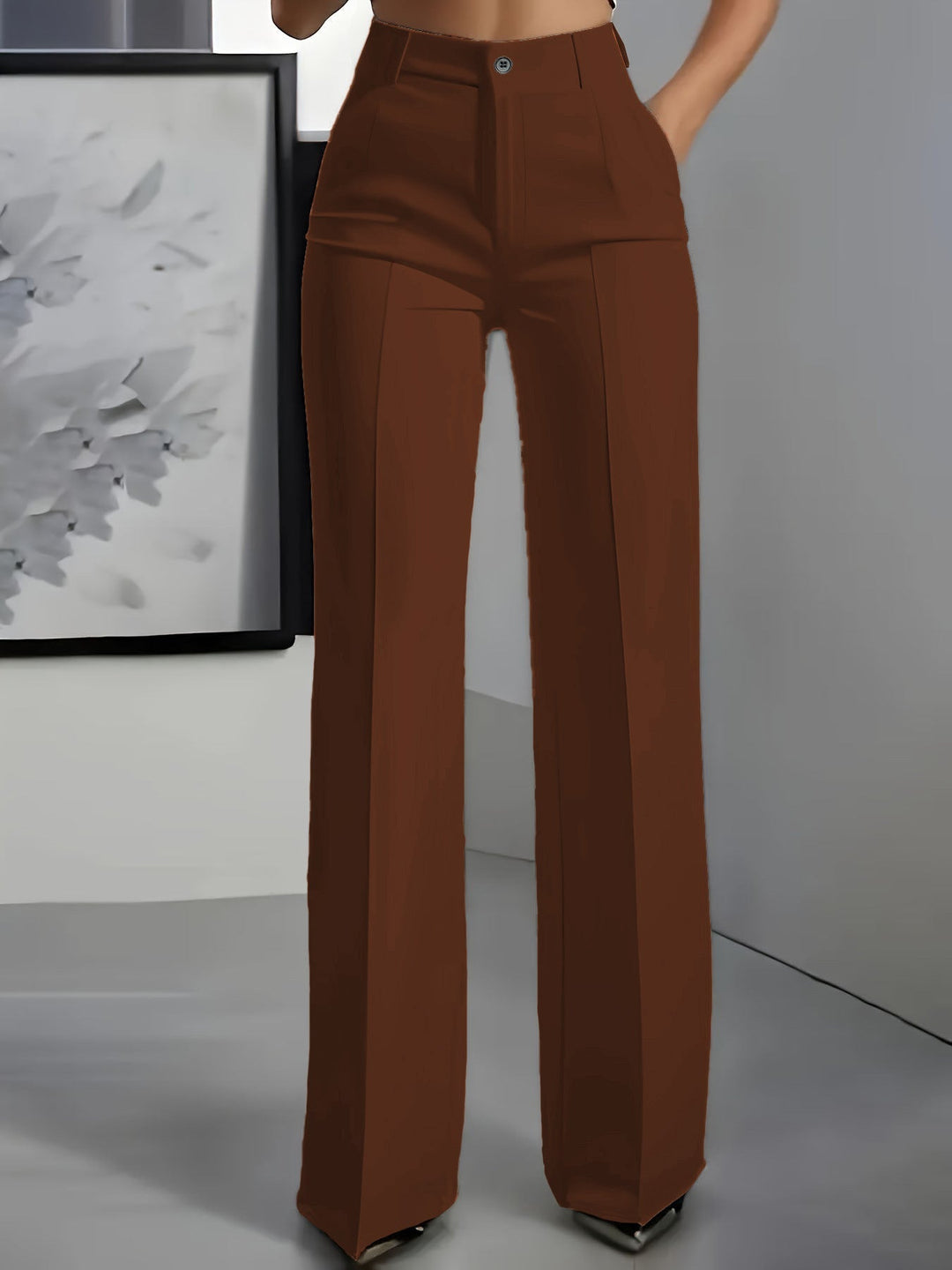 Windelle | Pantaloni Eleganti a Vita Alta