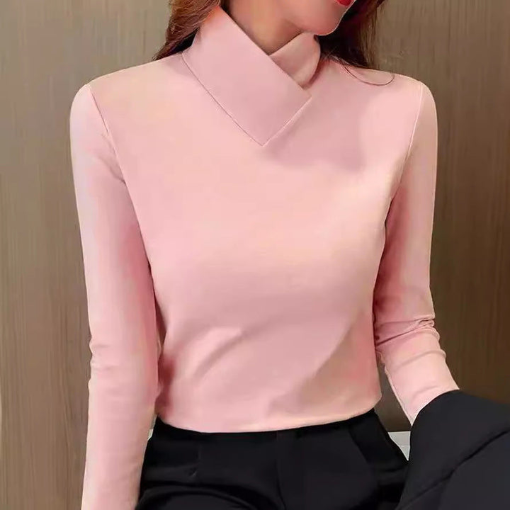 Harper™ - Maglione elegante con colletto alto morbido