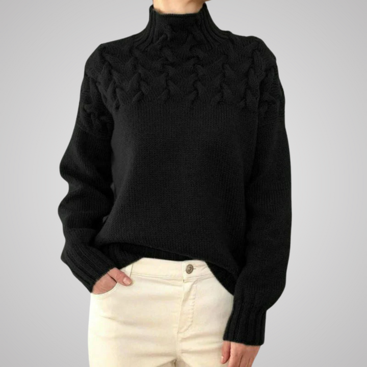 Madison™ - Maglione Elegante con Collo Alto