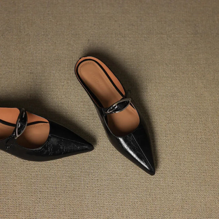 Regine | Mules a Punta con Fibbia