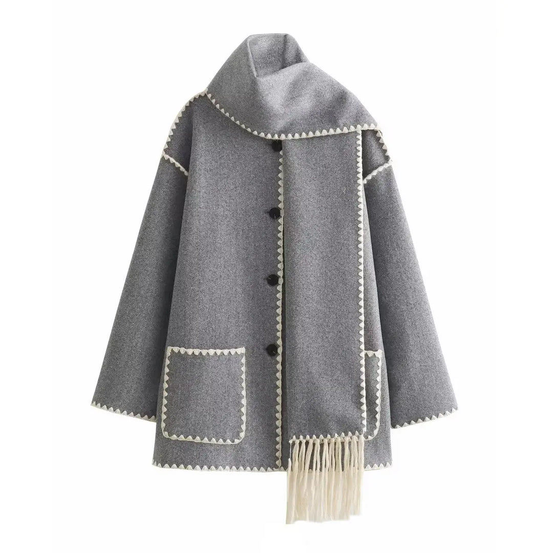 Olivia™ - Cappotto Francese di Design di Alta Gamma