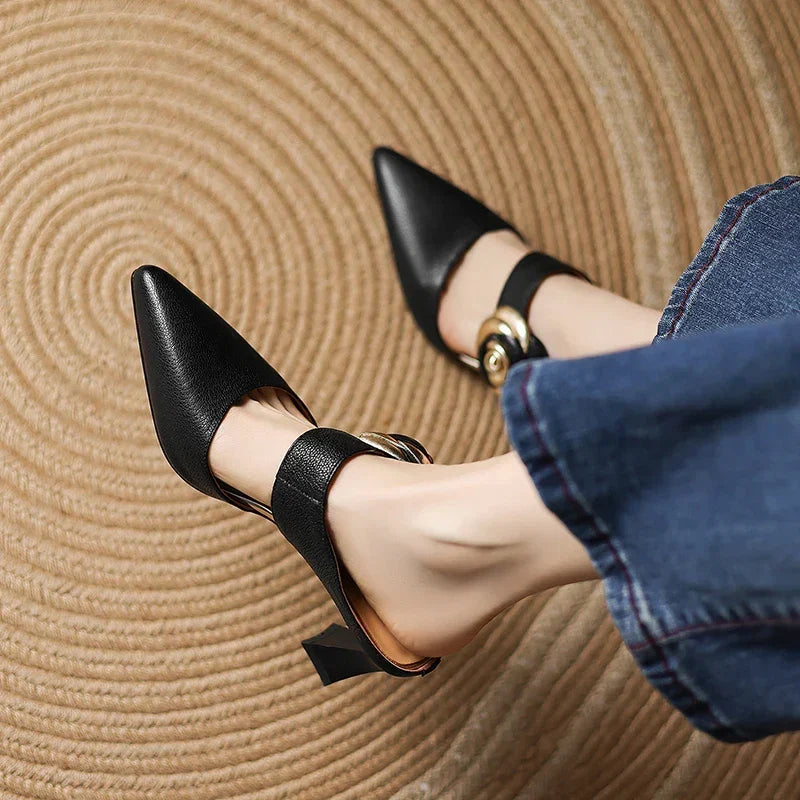 Alexis | Mules a Punta con Rosa