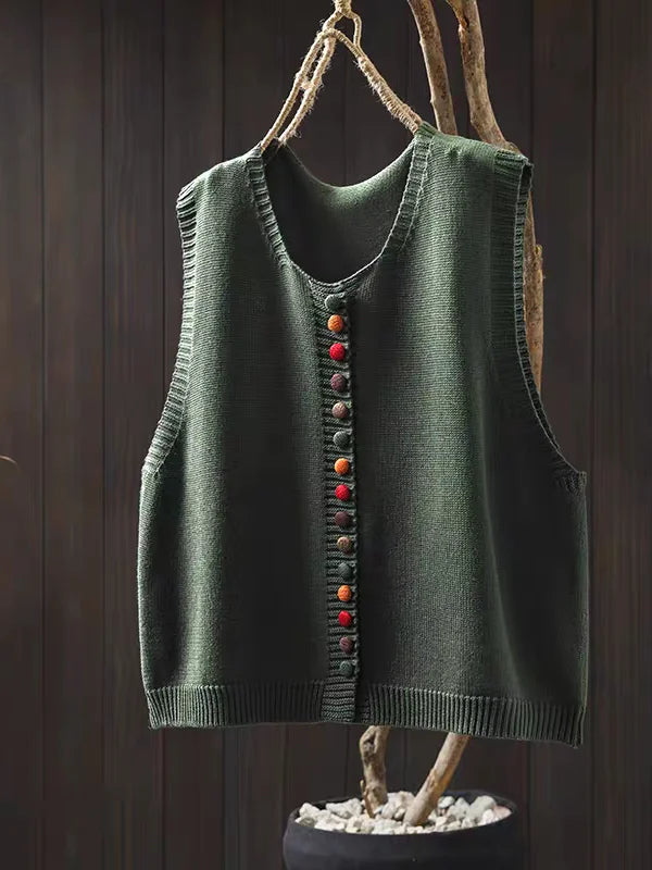 LA ROSALIE | GILET IN TRICOT