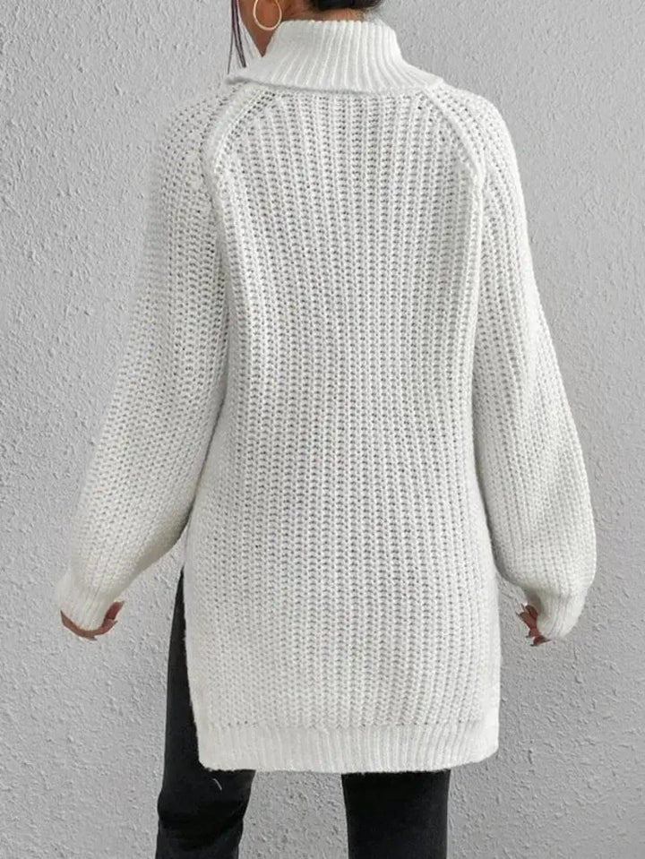 Mia™ - Maglione lungo a collo alto confortevole