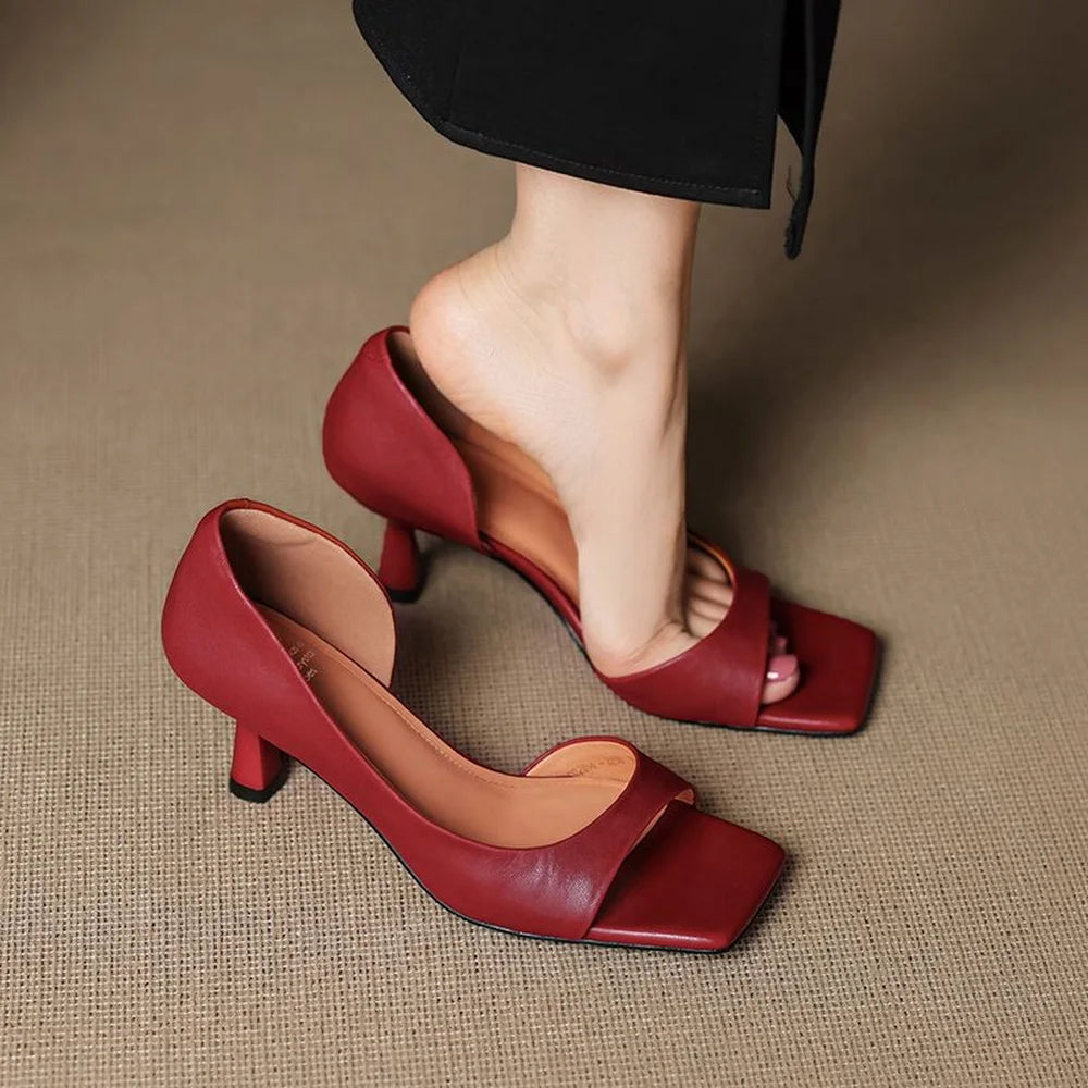 Tacchi in pelle Valenti