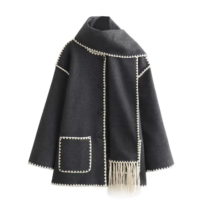 Olivia™ - Cappotto Francese di Design di Alta Gamma