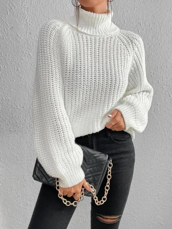 Mia™ - Maglione lungo a collo alto confortevole