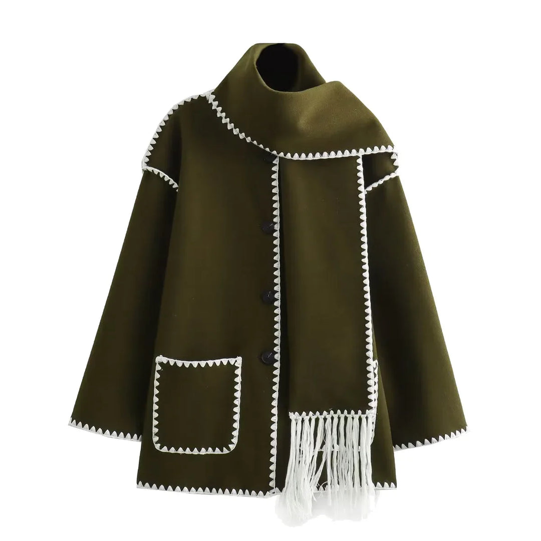 Olivia™ - Cappotto Francese di Design di Alta Gamma