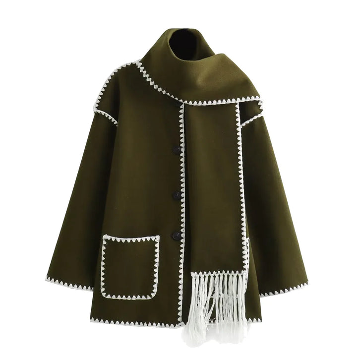 Olivia™ - Cappotto Francese di Design di Alta Gamma