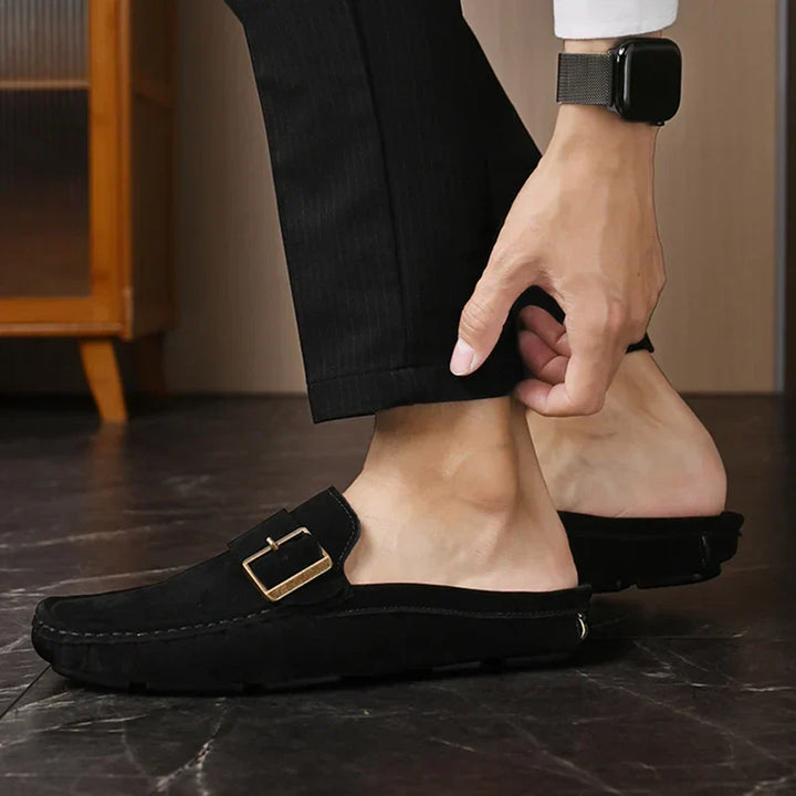 Isabella | Mules Mocassino con Fibbia