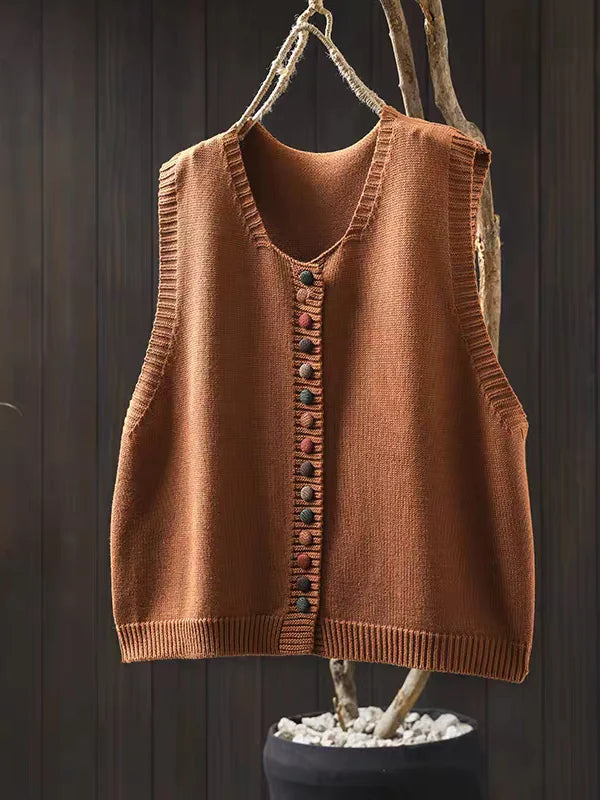 LA ROSALIE | GILET IN TRICOT