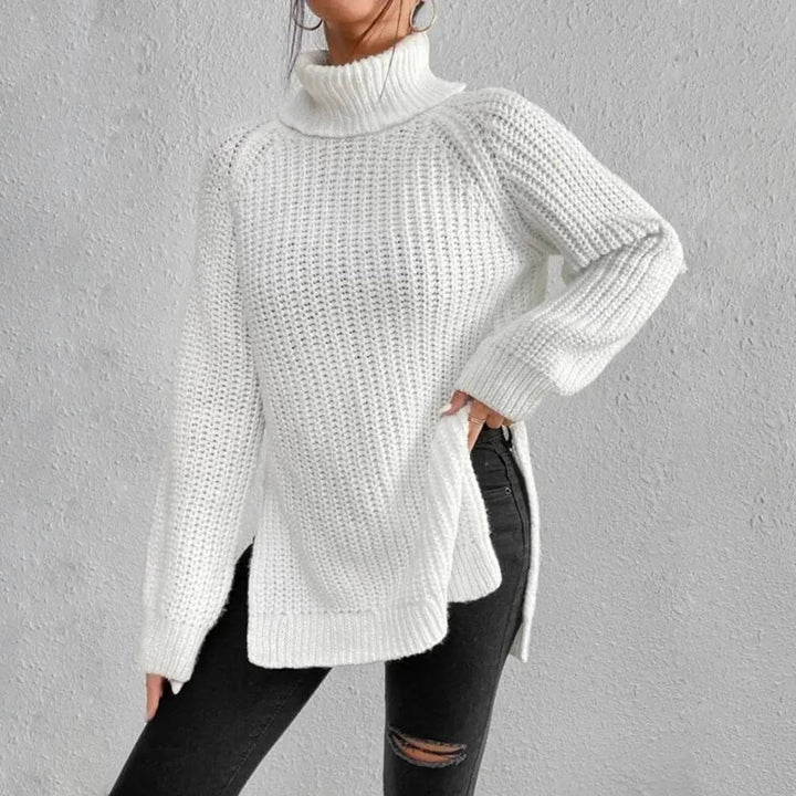 Mia™ - Maglione lungo a collo alto confortevole