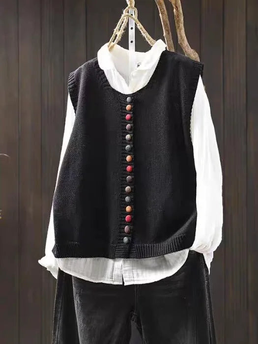 LA ROSALIE | GILET IN TRICOT
