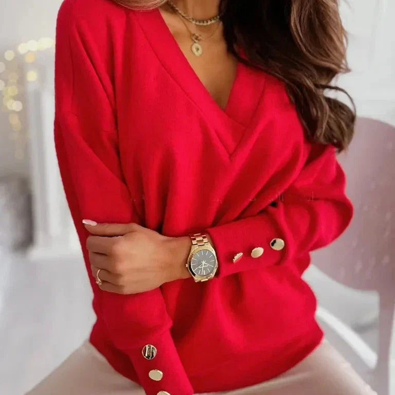 Amelia™ - Maglione V elegante