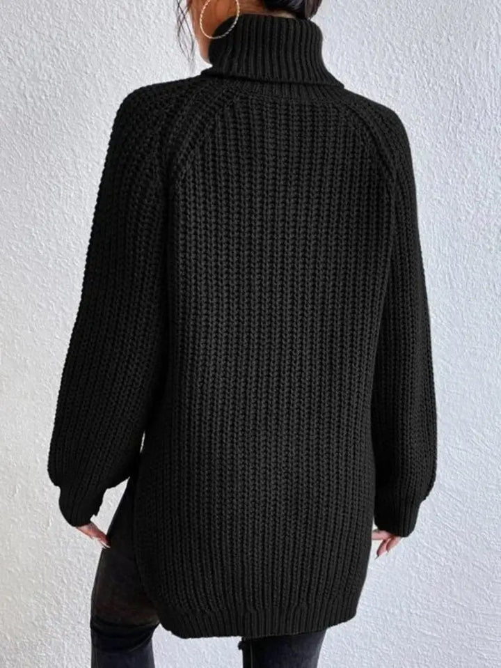 Mia™ - Maglione lungo a collo alto confortevole