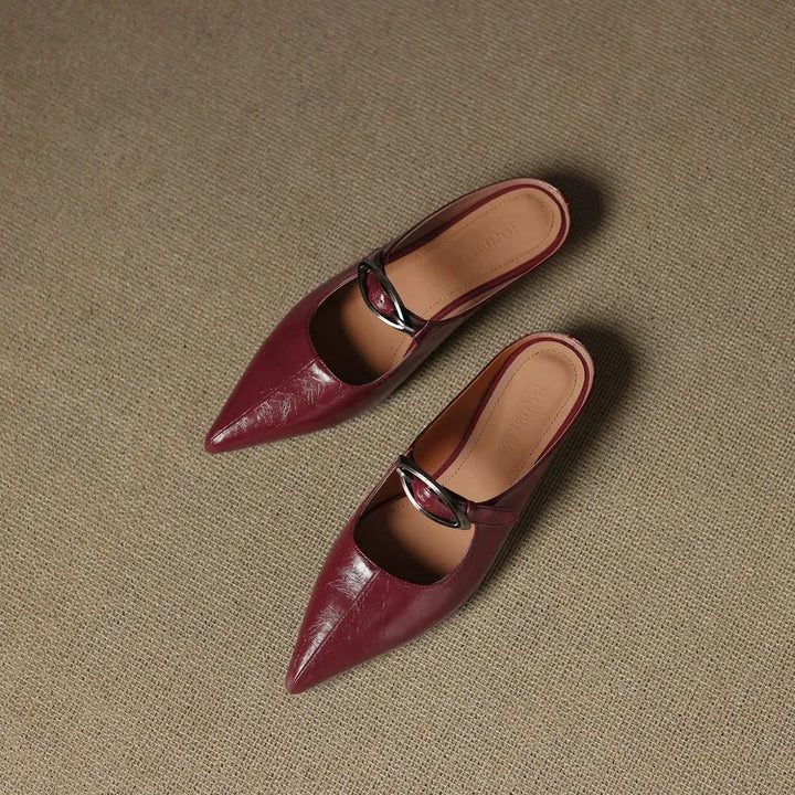 Regine | Mules a Punta con Fibbia