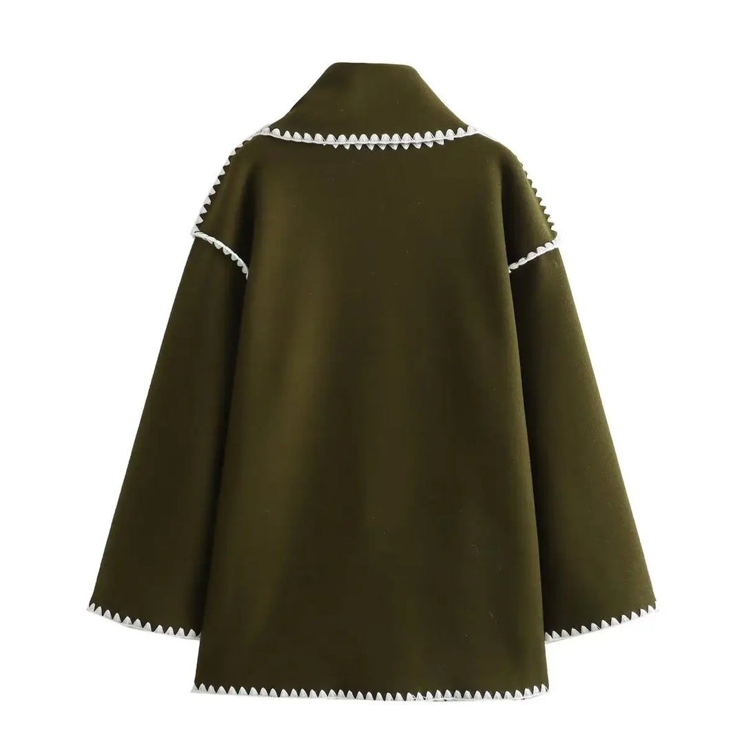 Olivia™ - Cappotto Francese di Design di Alta Gamma