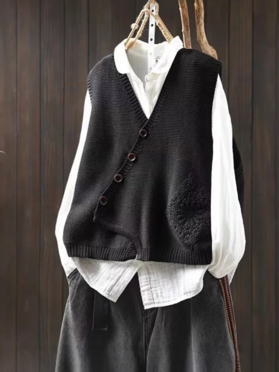 LE ELOWYN | GILET IN TRICOT