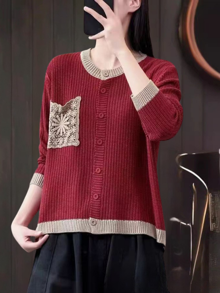 AVELINE | GILET IN MAGLIA