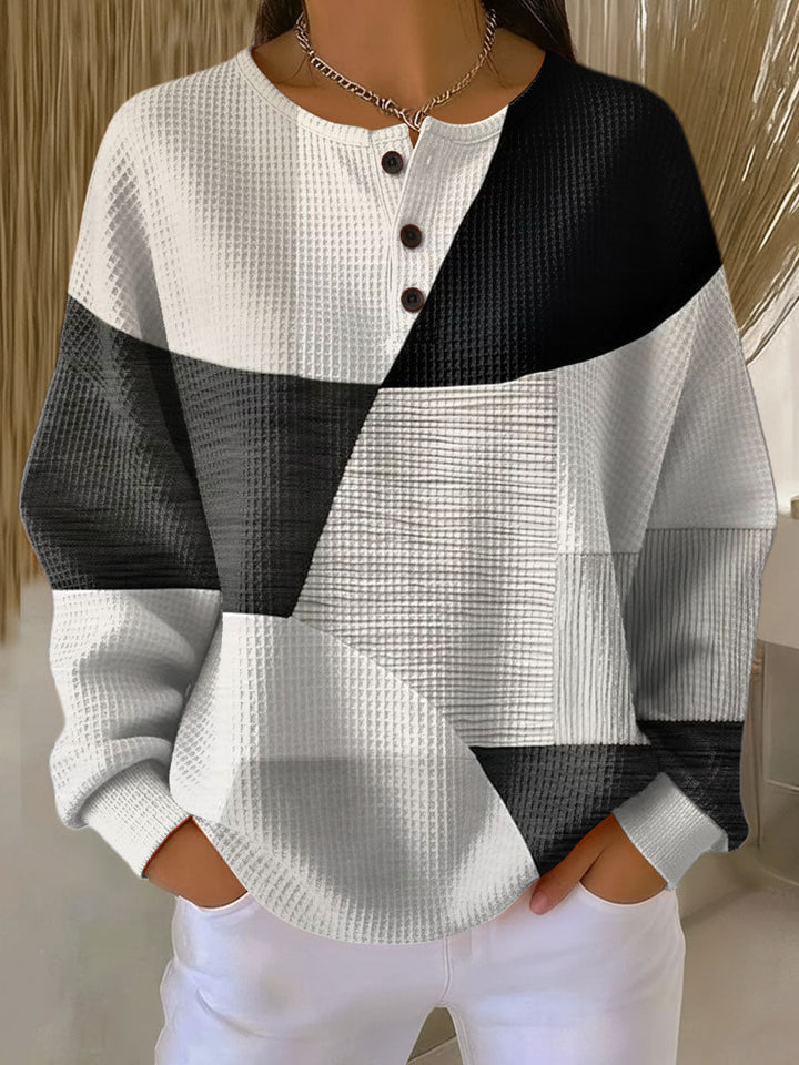 Palmira | Maglione a trama doppia