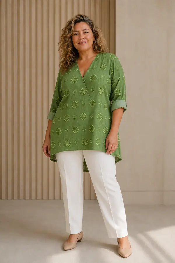 Cara | Blusa artistica fluida