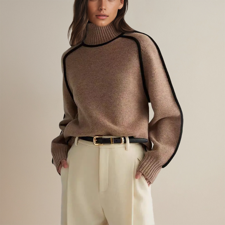 Lara | Maglione a collo alto per donne
