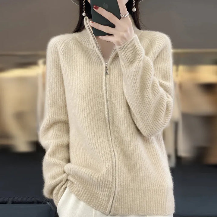 Charlotte™ - Cardigan con Zip