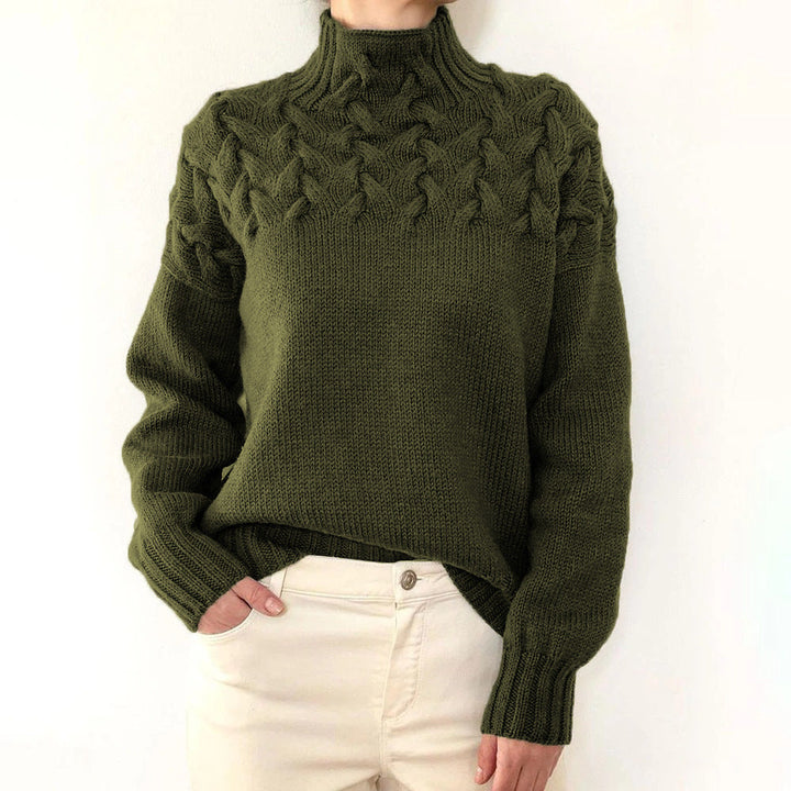 Madison™ - Maglione Elegante con Collo Alto