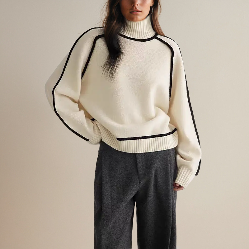 Lara | Maglione a collo alto per donne