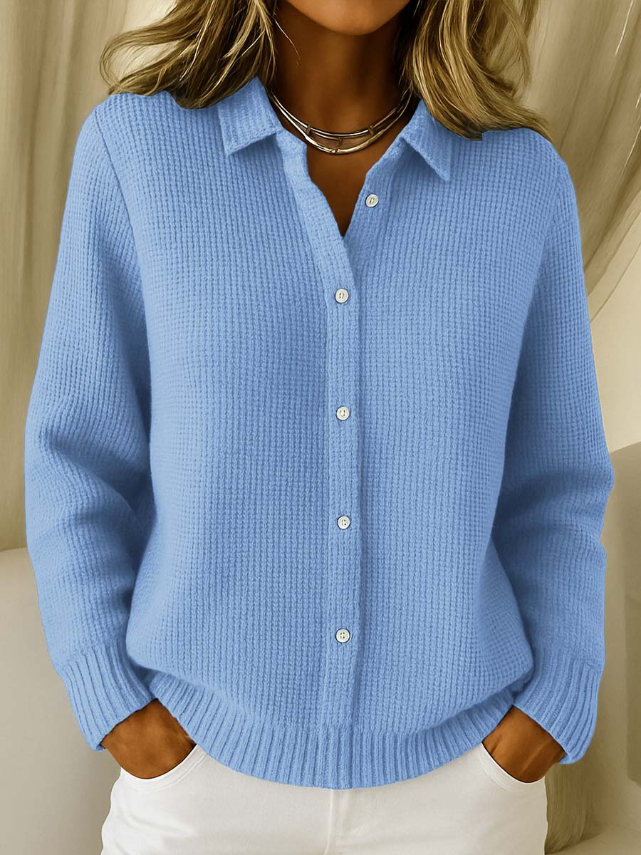 Rachele | Cardigan testurizzato con bottoni