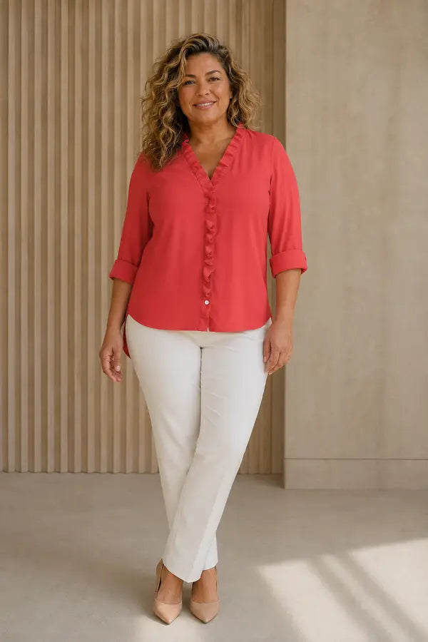 Eline | Blusa artistica fluida