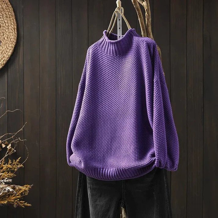 Aurora™ - Maglione Collo Alto Morbido