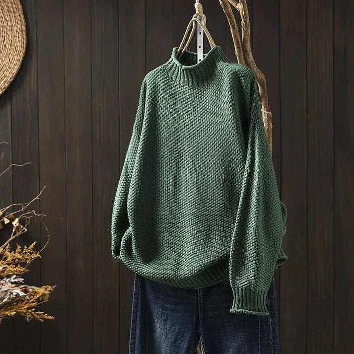 Aurora™ - Maglione Collo Alto Morbido