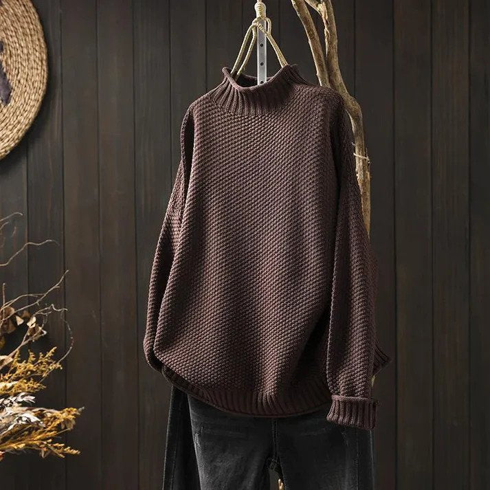 Aurora™ - Maglione Collo Alto Morbido