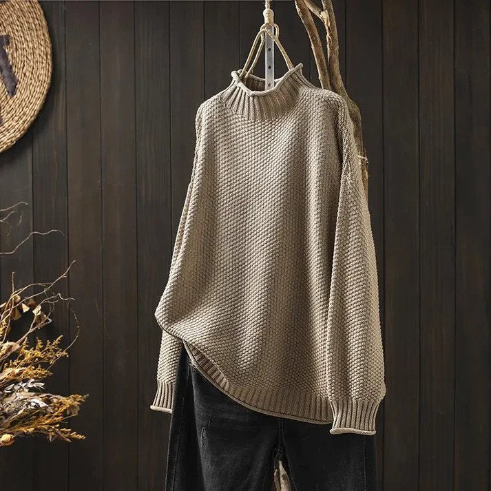 Aurora™ - Maglione Collo Alto Morbido