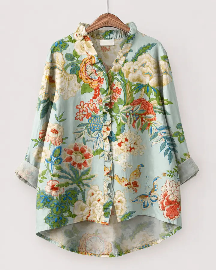 Grace | Blusa artistica fluida