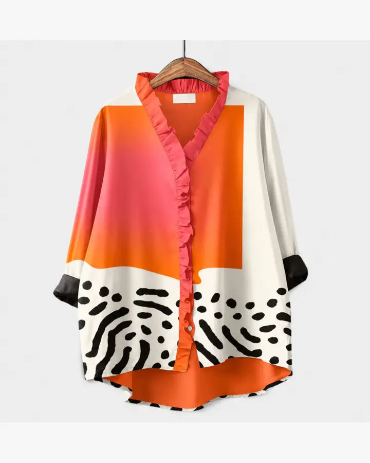 Melinda | Blusa artistica fluida