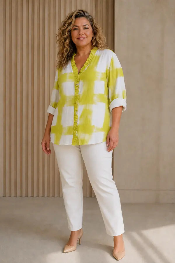 Melissa | Blusa artistica fluida