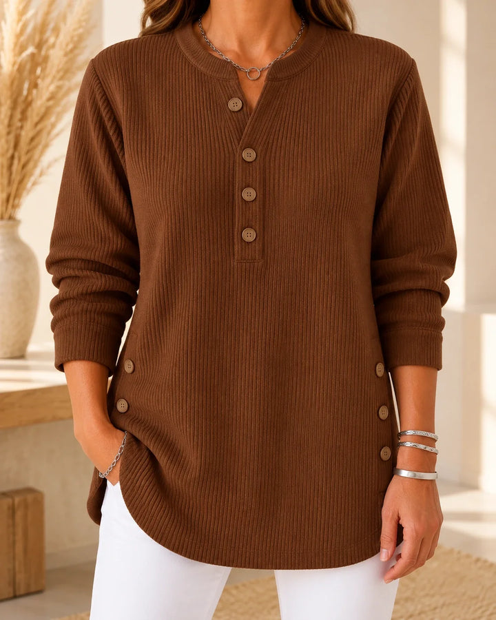 Nives | Tunique Henley con bottoni