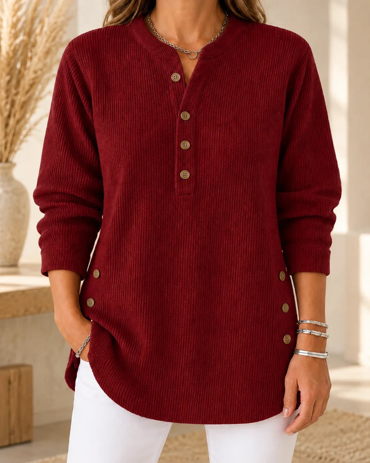Nives | Tunique Henley con bottoni