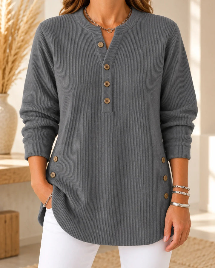 Nives | Tunique Henley con bottoni