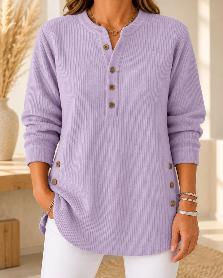 Nives | Tunique Henley con bottoni