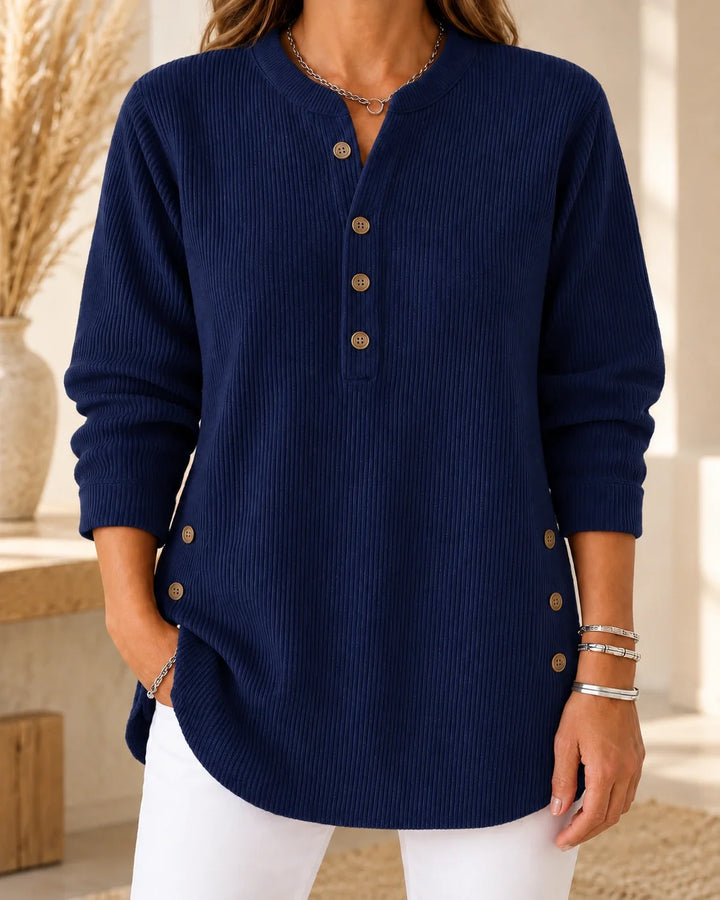 Nives | Tunique Henley con bottoni