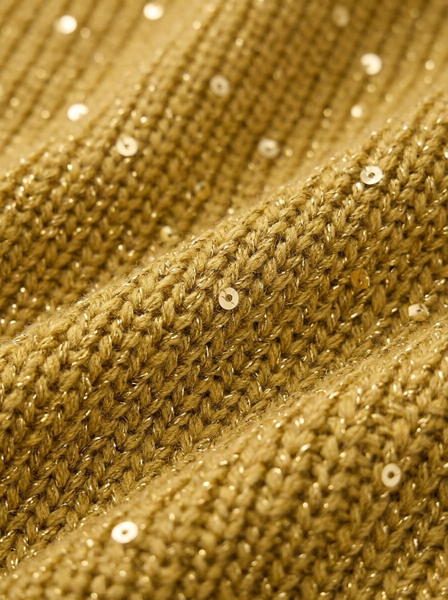 Ortensia | Cardigan oversize con bottoni dorati