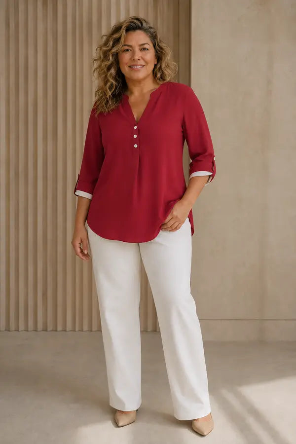 Sabrina | Blusa artistica fluida