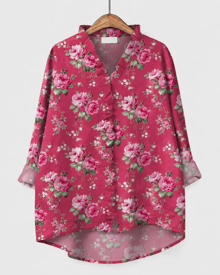 Tara | Blusa artistica fluida